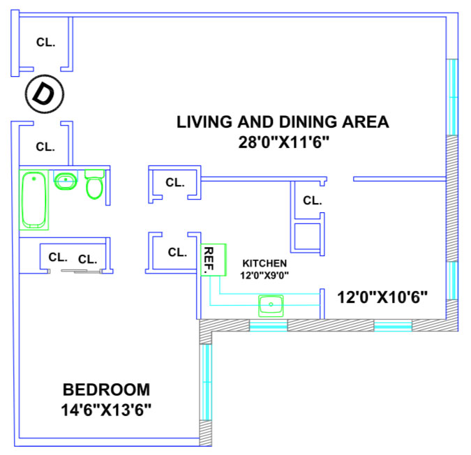 Apartment Layout D