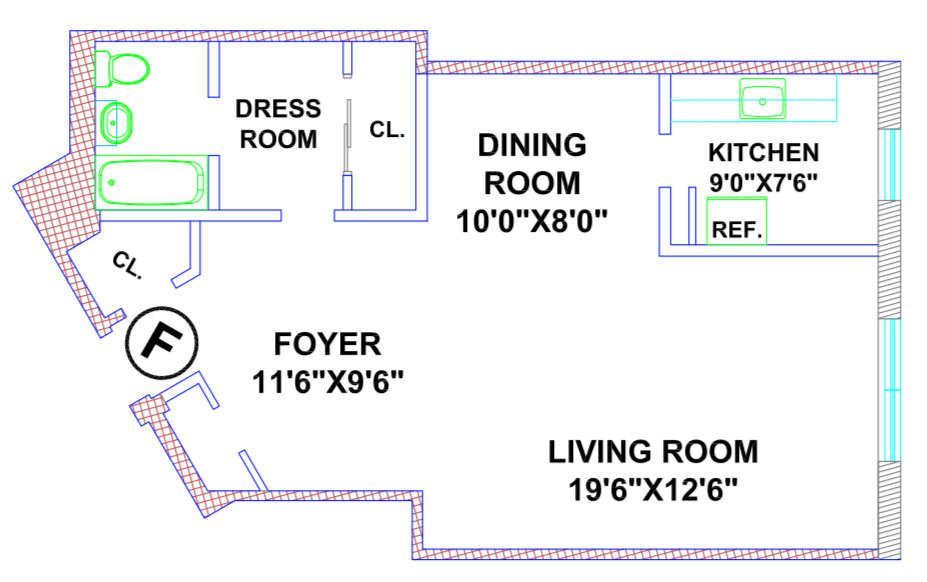Apartment Layout F