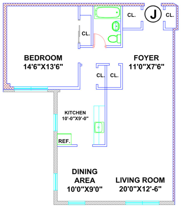 Apartment Layout J