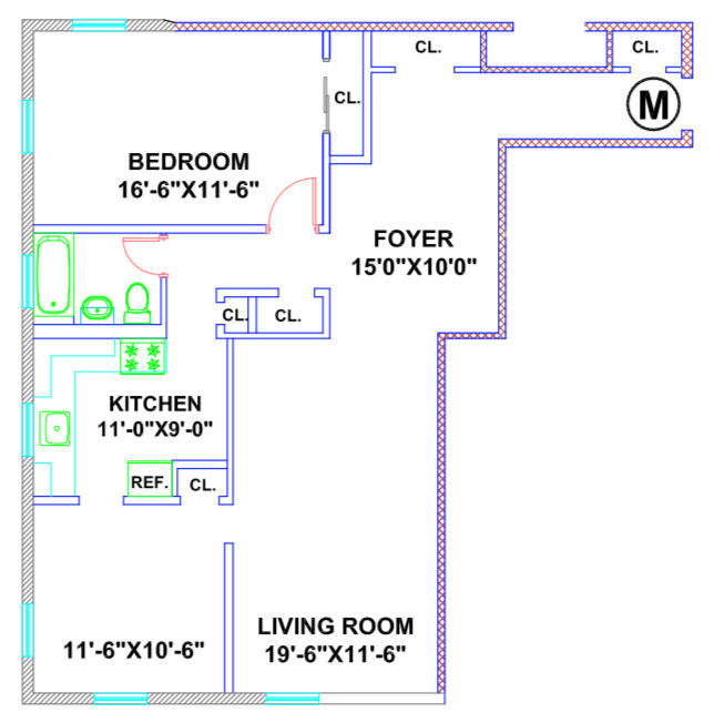 Apartment Layout M
